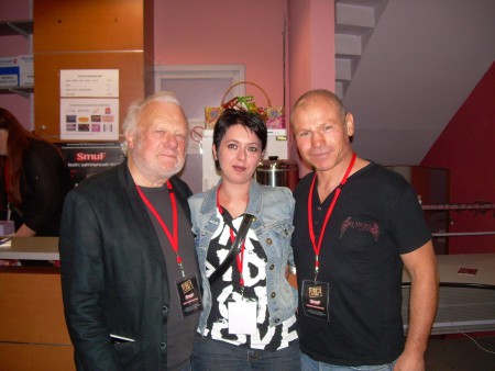 Philippe nahon , moi et Jo prestia 